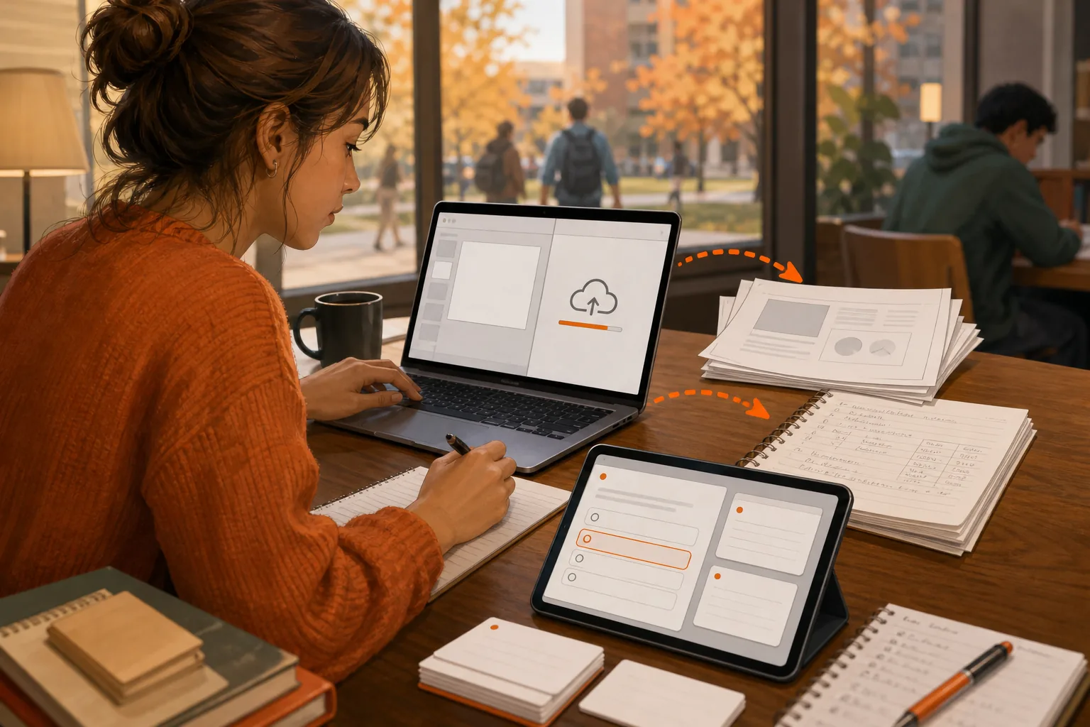 Turn accounting course materials into practice questions, flashcards, and answer explanations.